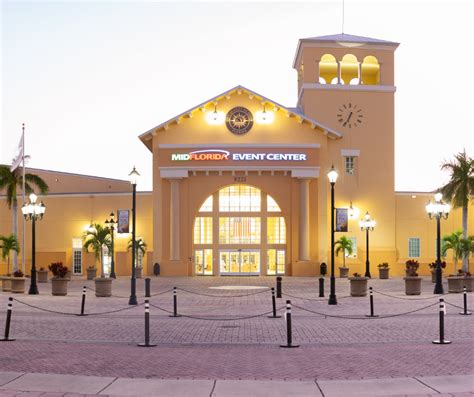 Midflorida event center - Mar 9, 2024 · Venue: MIDFLORIDA Credit Union Event Center. Time: 7:00 PM. Featuring: Gin Blossoms. Show All Concerts in Port Saint Lucie. MIDFLORIDA Credit Union Event Center concerts scheduled in 2024. Find a full MIDFLORIDA Credit Union Event Center concert calendar and schedule. 